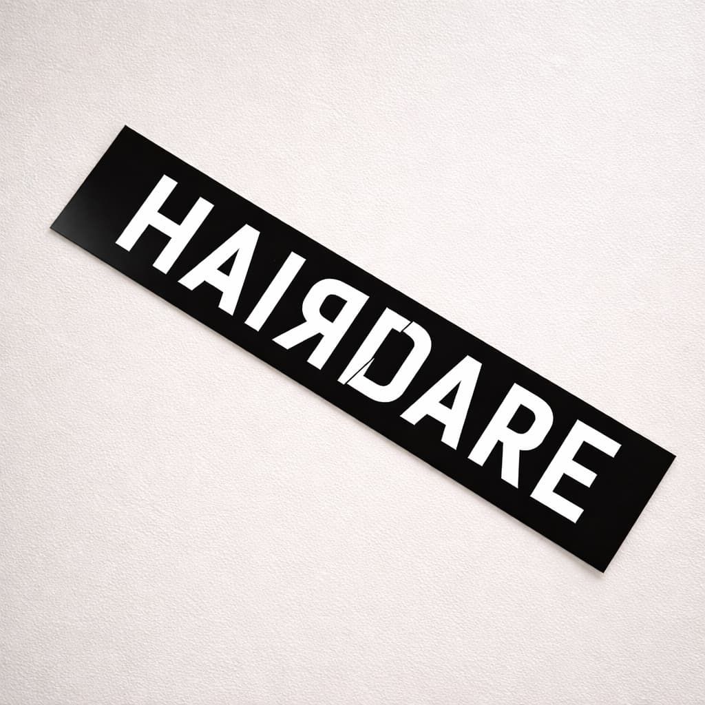 Estetyczna tabliczka informacyjna dopasowana do charakteru wnętrza lub firmy