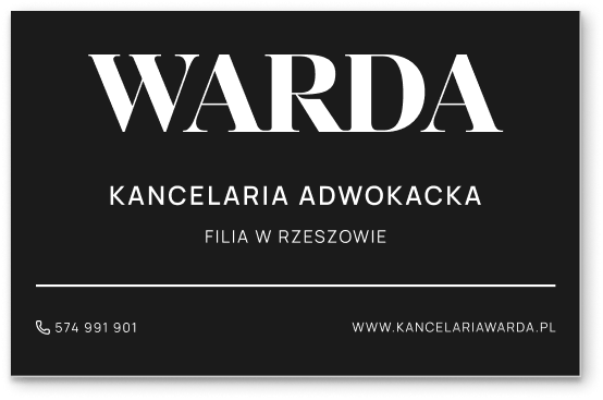 Czarna tablica kancelarii adwokackiej z oznaczeniem filii i danymi kontaktowymi