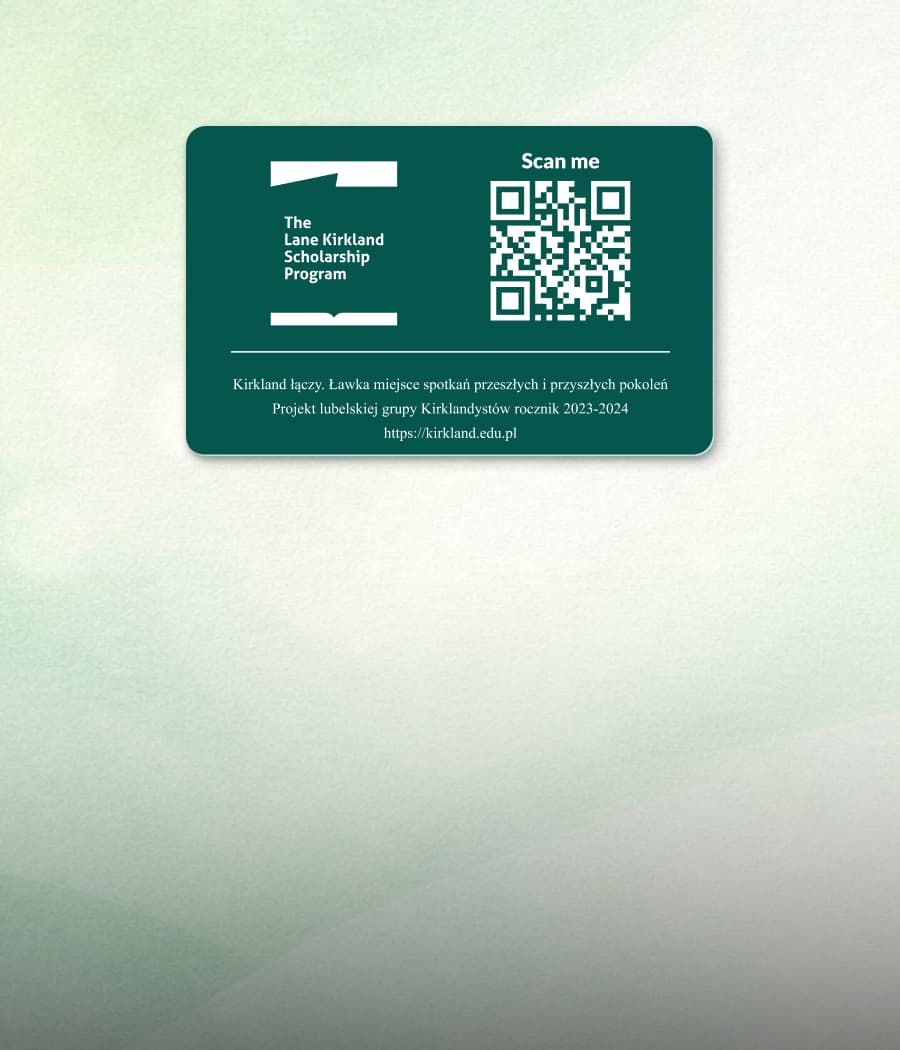 Projekt tabliczki informacyjnej zewnętrznej z grawerem