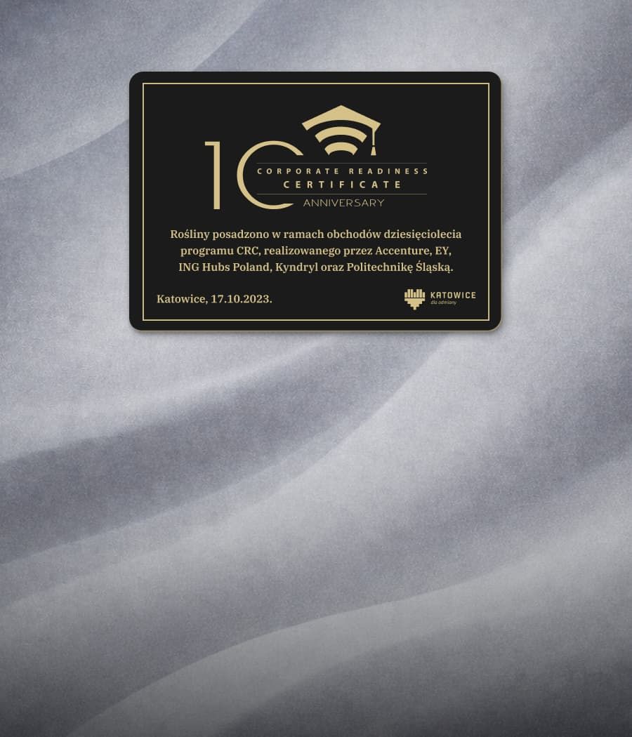 Tabliczka informacyjna zewnętrzna w niestandardowym formacie