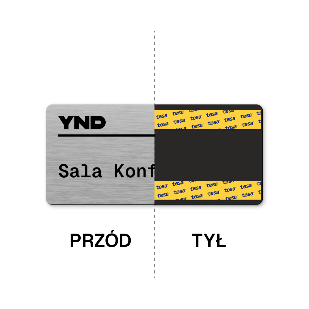 Tabliczka grawerowana na zamówienie