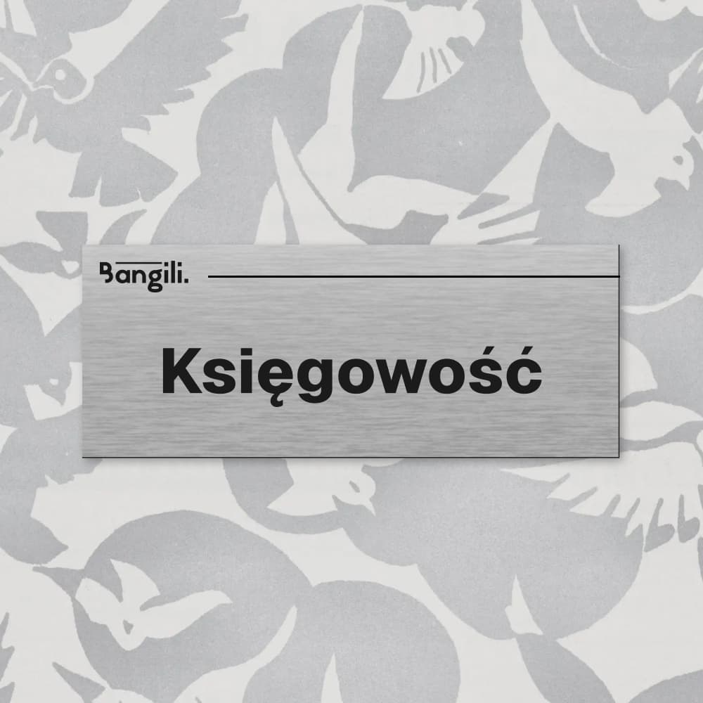 Projekt grawerowanej tabliczki — poprawny układ i typografia